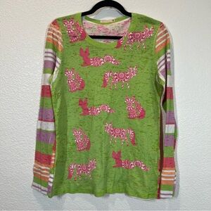 Before + Again Sundance waffle knit fox